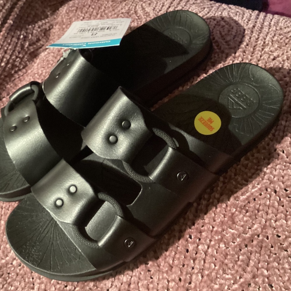 Reef Vera Cruz Slide Sandal Black Women’s Size 8 NWT